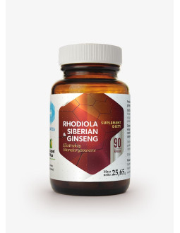 Rhodiola & Siberian Ginseng (90 kaps.)