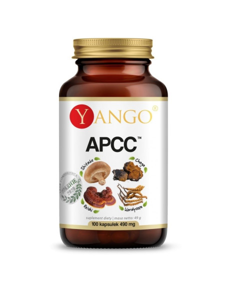 APCC™ - reishi, kordyceps, shitake, chaga (100 kaps.)