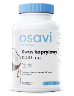 OSAVI Kwas kaprylowy 600 mg (120 kaps.)
