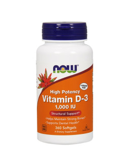 Witamina D3 1000 IU (360 kaps.)