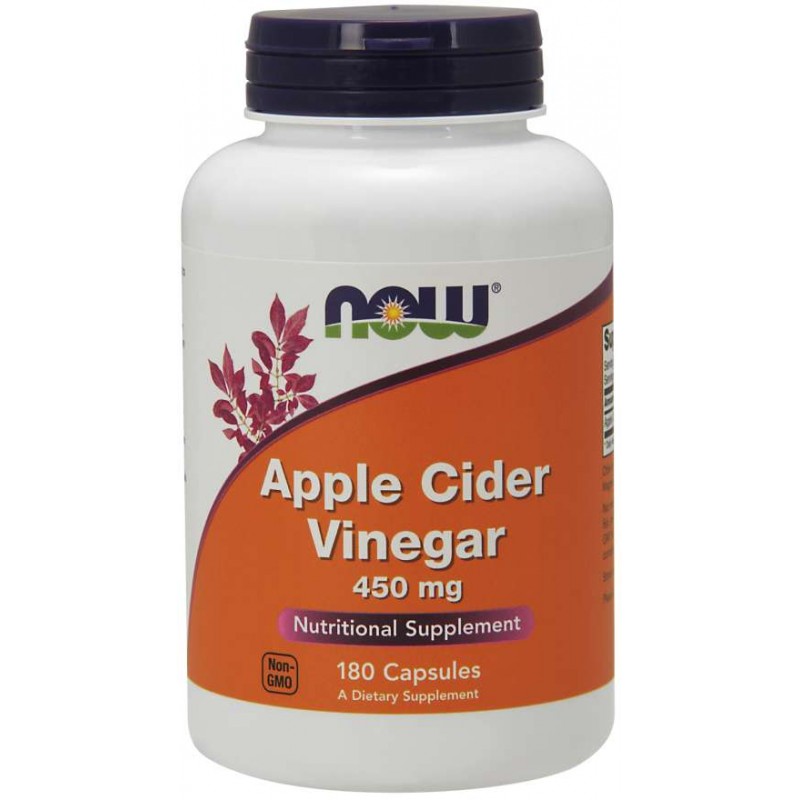 Apple Cider Vinegar - Ocet Jabłkowy 450 mg (180 kaps.)