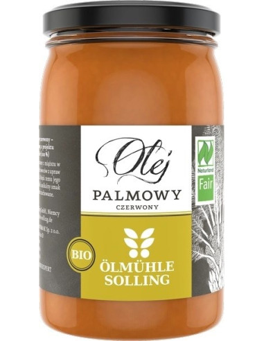 Ölmühle Solling Bio Czerwony Olej Palmowy (250 Ml)