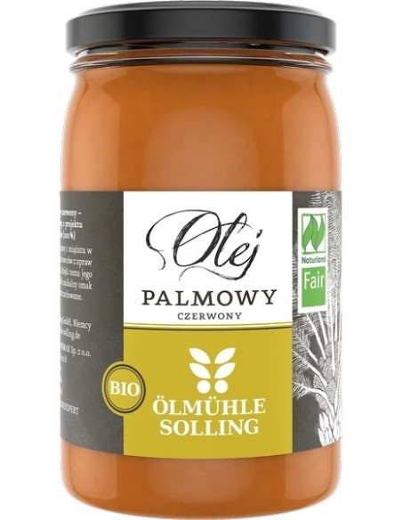Ölmühle Solling Bio Czerwony Olej Palmowy (250 Ml)