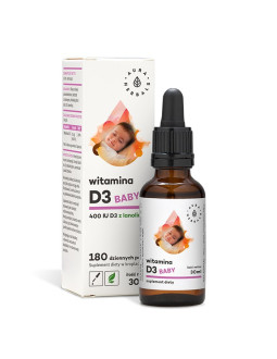 Witamina D3 Baby 400 IU - w kroplach (30 ml)