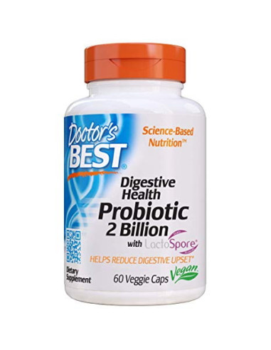 Digestive Health Probiotic with LactoSpore - Probiotyk 2 miliardy CFU (60 kaps.)