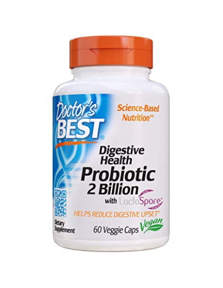 Digestive Health Probiotic with LactoSpore - Probiotyk 2 miliardy CFU (60 kaps.)