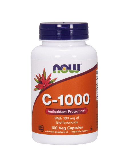 Witamina C 1000 mg z bioflawonoidami (100 kaps.)