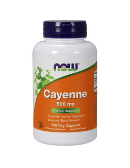 Cayenne - Pieprz kajeński 500 mg (100 kaps.)