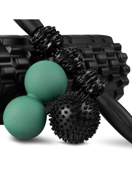 Wałek do masażu z akcesoriami spokey mixroll set