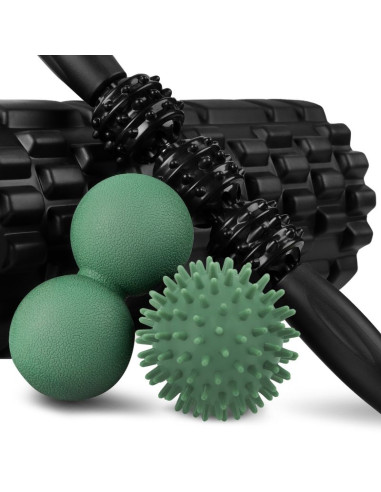 Wałek do masażu z akcesoriami spokey mixroll set