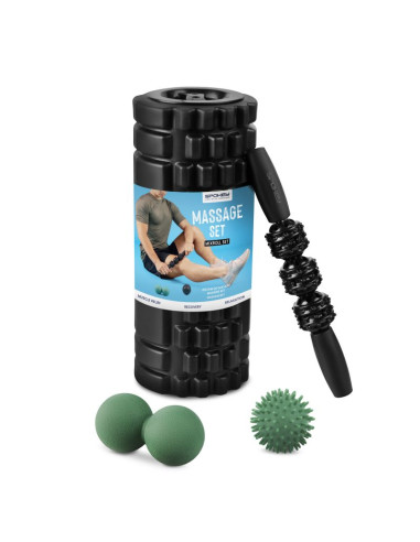 Wałek do masażu z akcesoriami spokey mixroll set