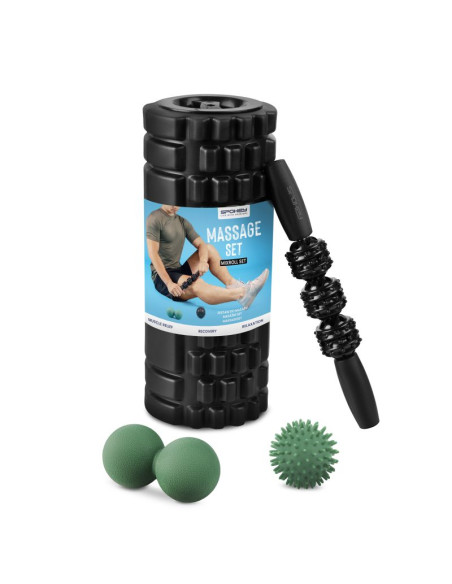 Wałek do masażu z akcesoriami spokey mixroll set