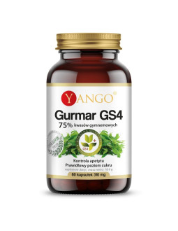 Gurmar GS4 - 75% kwasów gymnemowych (60 kaps.)