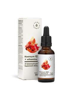 Koenzym Q10 + witamina E - w kroplach (30 ml)