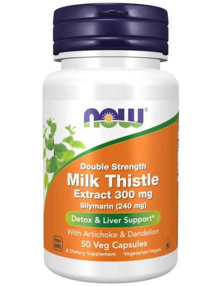 Silymarin - Sylimaryna z Ostropestu Plamistego + Dandelion Root (Mniszek) + Karczoch (50 kaps.)