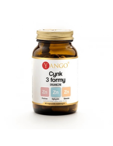 Yango Cynk 3 Formy (90 Kaps.)