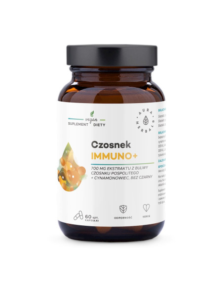 Czosnek Immuno+ (60 kaps.)
