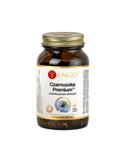 Yango Czarnuszka Premium Z Kurkuminą, Piperyną I Witaminą D3 (60 Kaps.)