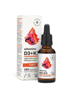 Witamina D3 + K2mk7 Forte w kroplach (30 ml)