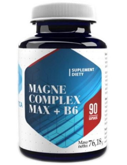 HEPATICA Magne Complex Max + B6 (90 kaps.)