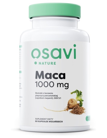 OSAVI Korzeń Maca - ekstrakt 5:1 500 mg (60 kaps.)