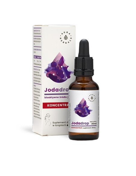 Jodadrop - bioaktywne źródło jodu w kroplach (30 ml)