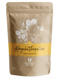 BIO Sproszkowane owoce róży (500 g)