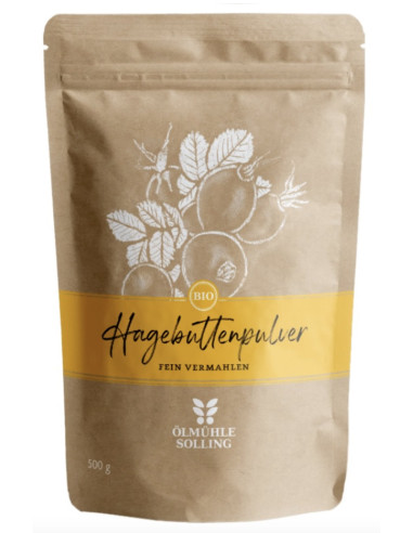 BIO Sproszkowane owoce róży (500 g)