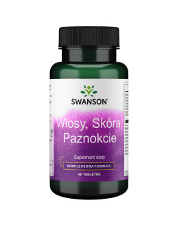 Włosy Skóra Paznokcie (60 tabl.)