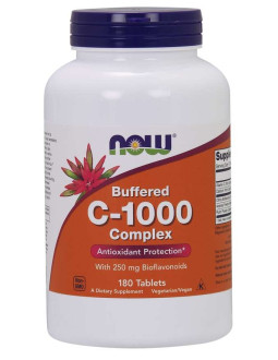 C-1000 Buforowana Witamina C + Bioflawonoidy Cytrusowe (180 tabl.)