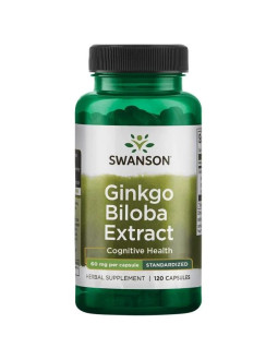 Ginkgo Biloba Extract 60 mg (120 kaps.)