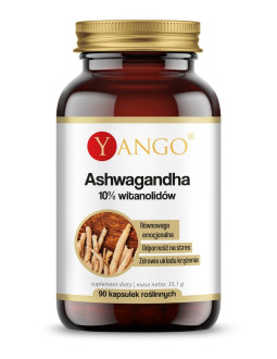 YANGO Ashwagandha 10% witanolidów (90 kaps.)