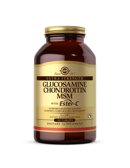 Extra Strength Glucosamine Chondroitin MSM with Ester-C® (180 tabl.)