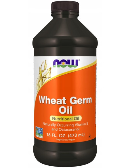 Now Foods Wheat Germ Oil -  Olej Z Kiełków Pszenicy (473 Ml)
