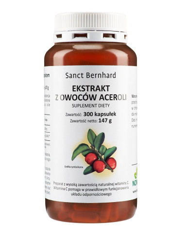 Acerola ekstrakt (300 kaps.)