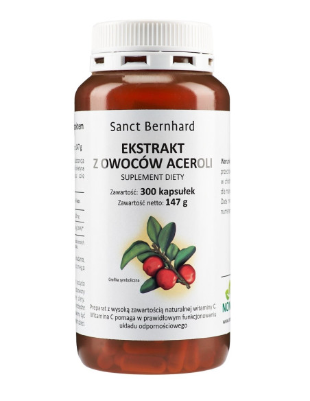 Acerola ekstrakt (300 kaps.)