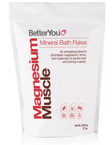 Magnesium Flakes Muscle - Płatki Magnezowe do kąpieli (1 kg)