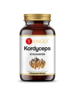 Kordyceps - ekstrakt 10% polisacharydów (90 kaps.)