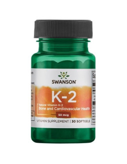 Witamina K2 naturalna 50 mcg (30 kaps.)