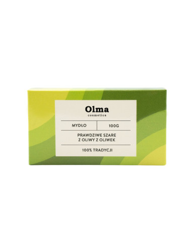 Olma Cosmetics Mydło Prawdziwe Szare Z Oliwy Z Oliwek (100 G)
