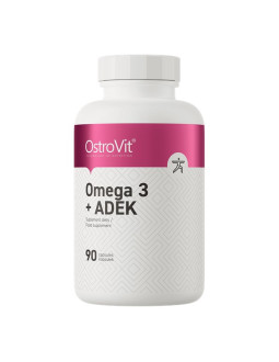 Ostrovit Omega 3 + Adek (90 Kaps.)