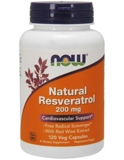 Natural Resveratrol 200 mg (120 kaps.)