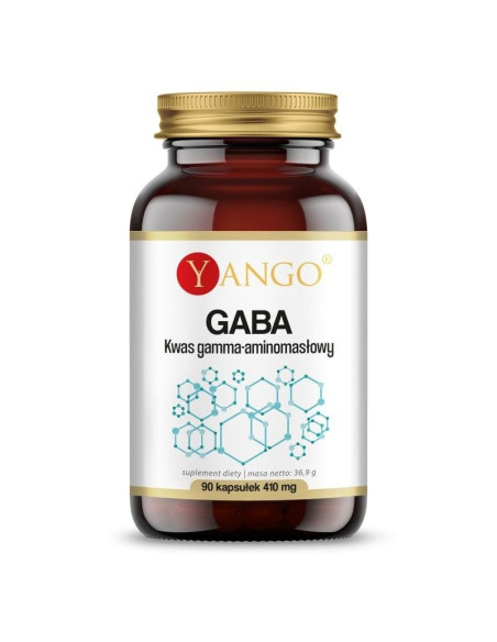 GABA - kwas gamma-aminomasłowy (90 kaps.)