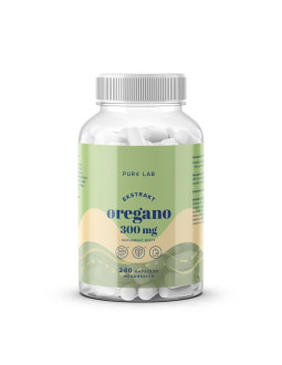 PURE LAB Ekstrakt z Oregano 300 mg (240 kaps.)