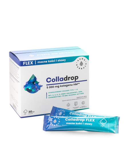 Colladrop Flex - Kolagen HM 5000 mg saszetki 6,5 g (30 szt.)