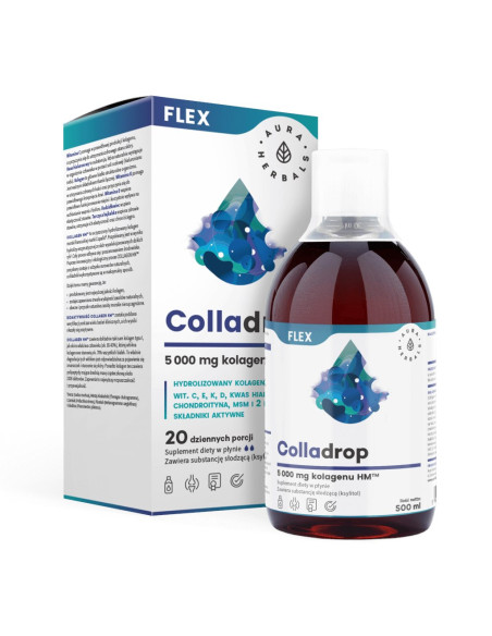 Colladrop Flex - Kolagen  HM™ 5 000 mg w płynie (500 ml)