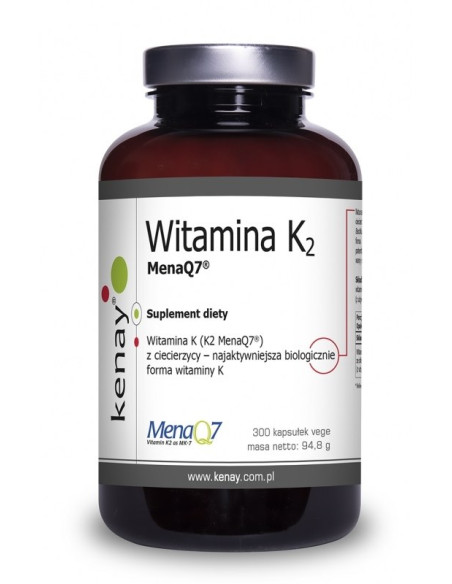 Witamina K2 Mena Q7 (300 kaps.)