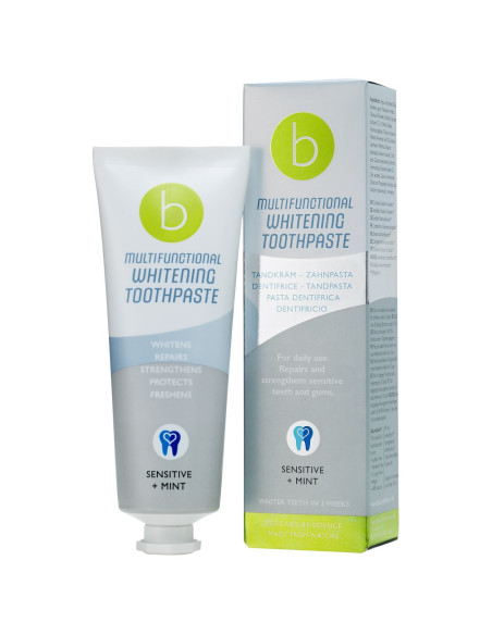 Beconfident Wielofunkcyjna Wybielająca Pasta Do Zębów Wrażliwych O Smaku Mięty (75 Ml)