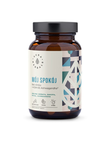 Mój spokój bez stresu z Ashwagandhą (60 kaps.)