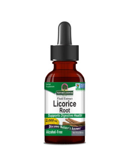 NATURE'S ANSWER Licorice Root - Korzeń Lukrecji (30 ml)